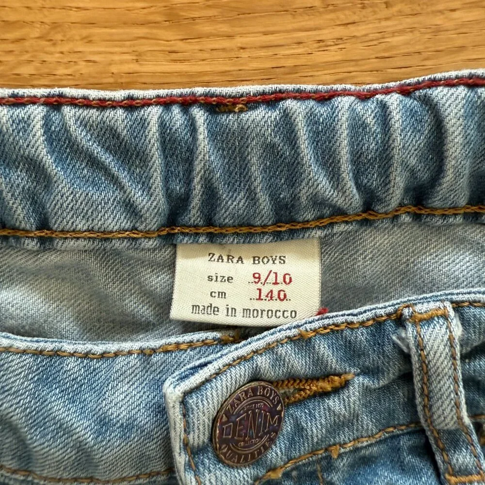 Zara boys denim shorts size 9-10 - Picture 5 of 8